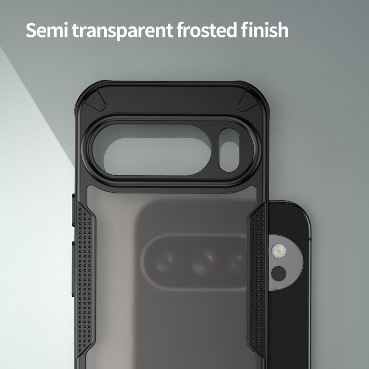 For Google Pixel 10 Pro Armor Glaze PC Hybrid TPU Phone Case