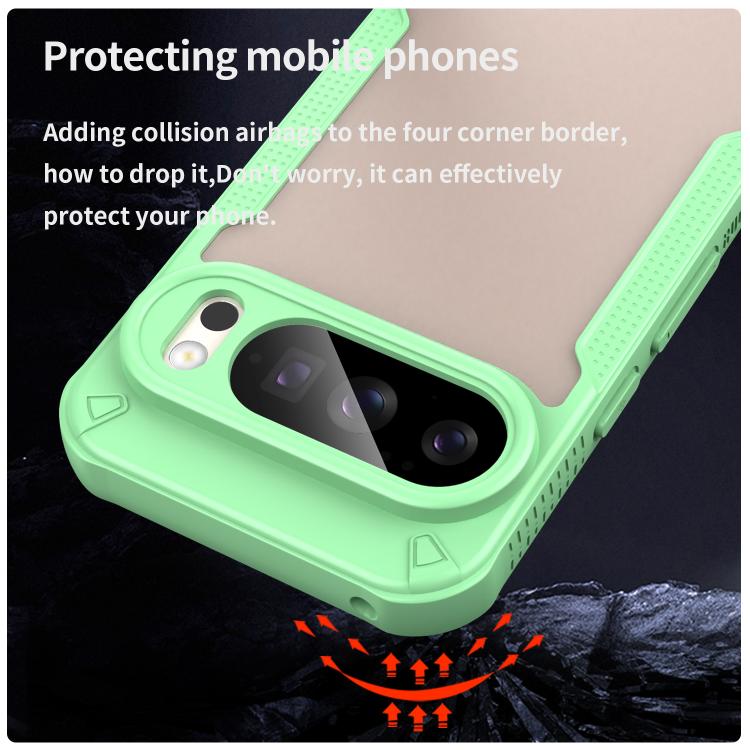For Google Pixel 10 Pro Armor Glaze PC Hybrid TPU Phone Case