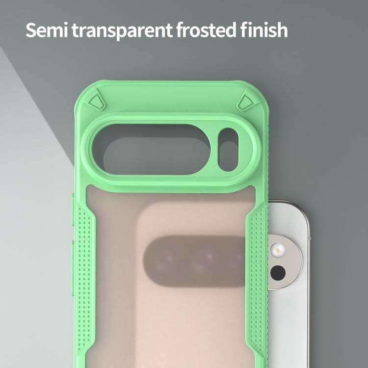 For Google Pixel 10 Pro Armor Glaze PC Hybrid TPU Phone Case