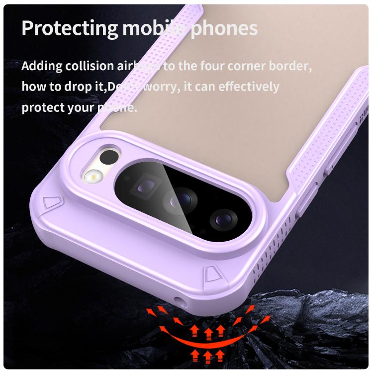 For Google Pixel 10 Pro Armor Glaze PC Hybrid TPU Phone Case