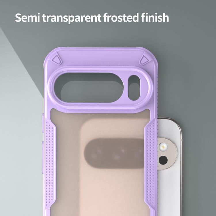 For Google Pixel 10 Pro Armor Glaze PC Hybrid TPU Phone Case
