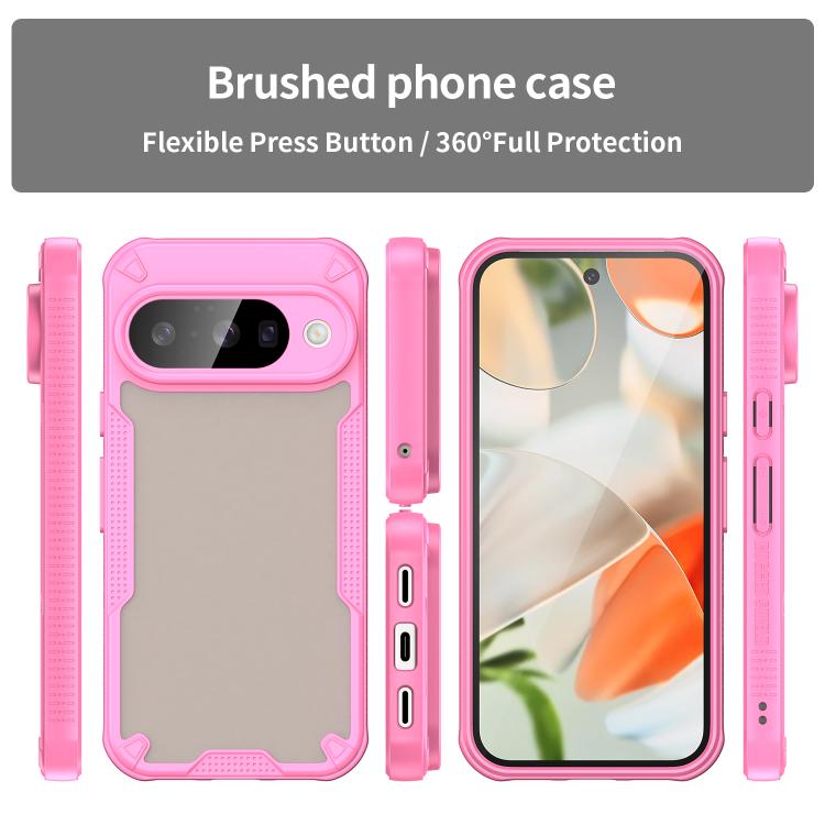 For Google Pixel 10 Armor Glaze PC Hybrid TPU Phone Case