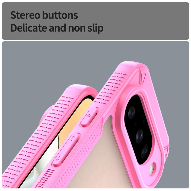 For Google Pixel 10 Armor Glaze PC Hybrid TPU Phone Case