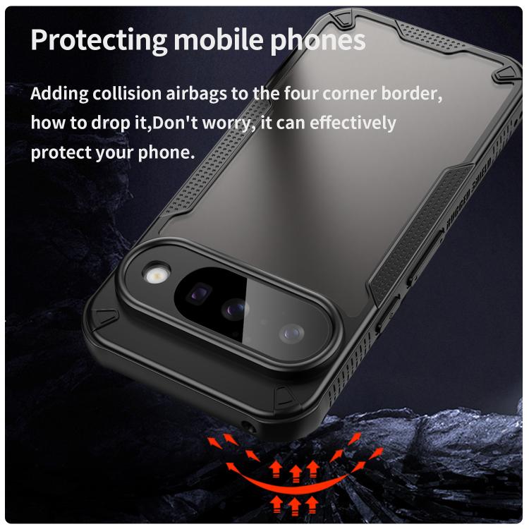 For Google Pixel 10 Armor Glaze PC Hybrid TPU Phone Case