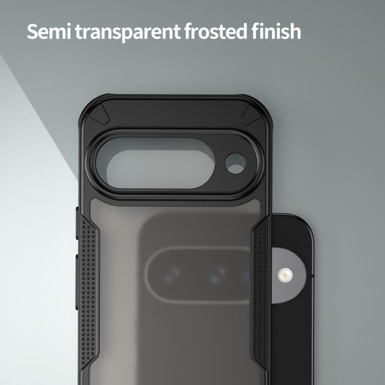 For Google Pixel 10 Armor Glaze PC Hybrid TPU Phone Case