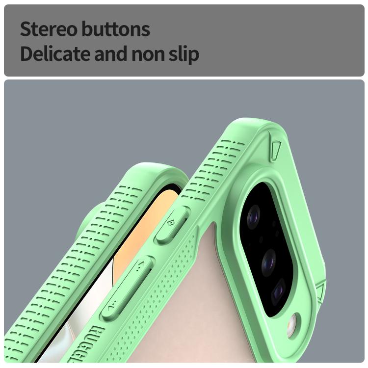 For Google Pixel 10 Armor Glaze PC Hybrid TPU Phone Case