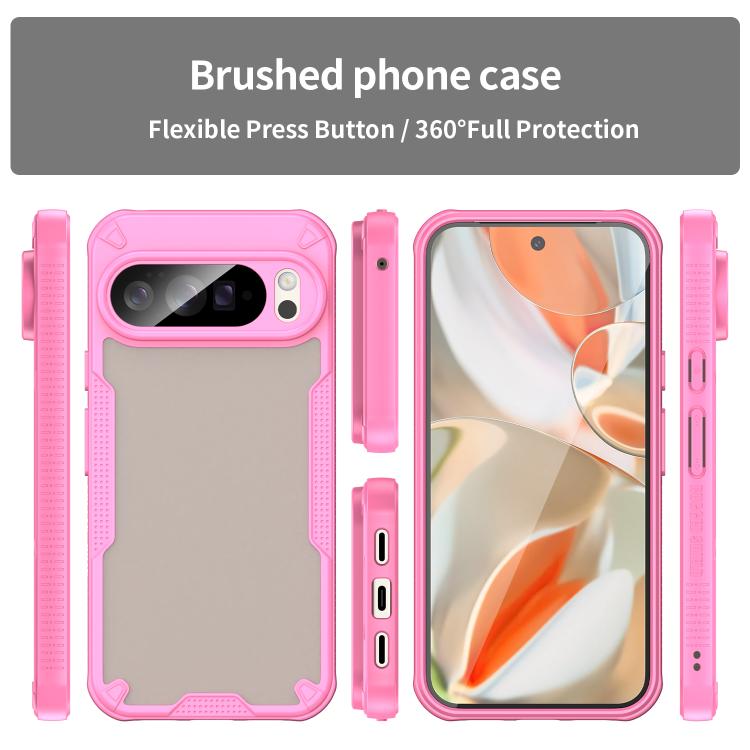 For Google Pixel 10 Pro XL Armor Glaze PC Hybrid TPU Phone Case