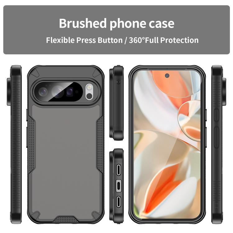 For Google Pixel 10 Pro XL Armor Glaze PC Hybrid TPU Phone Case