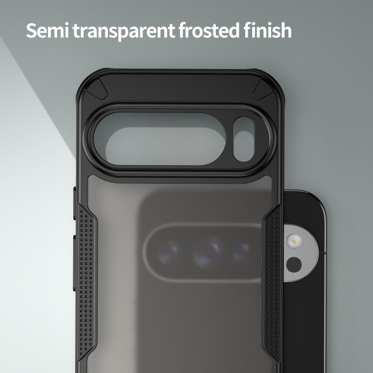 For Google Pixel 10 Pro XL Armor Glaze PC Hybrid TPU Phone Case