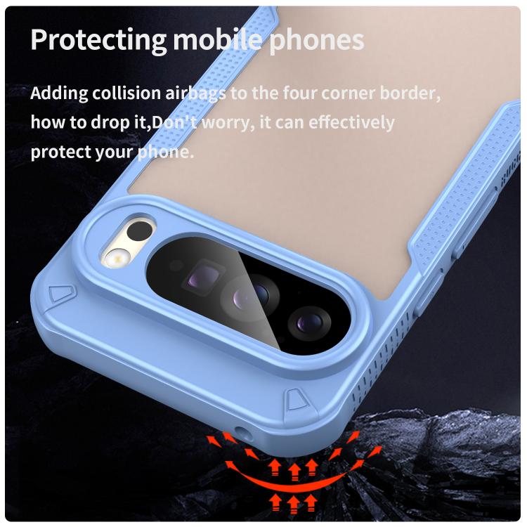 For Google Pixel 10 Pro XL Armor Glaze PC Hybrid TPU Phone Case