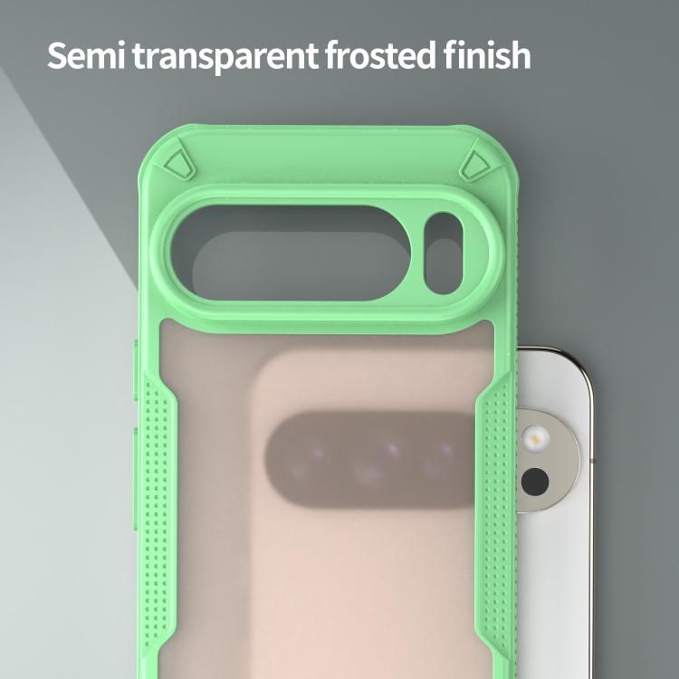 For Google Pixel 10 Pro XL Armor Glaze PC Hybrid TPU Phone Case