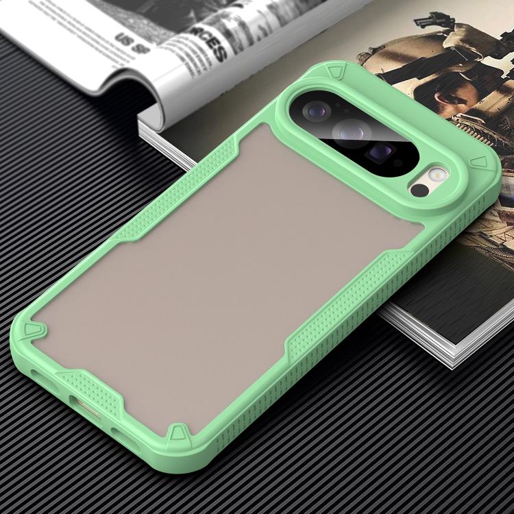 For Google Pixel 10 Pro XL Armor Glaze PC Hybrid TPU Phone Case