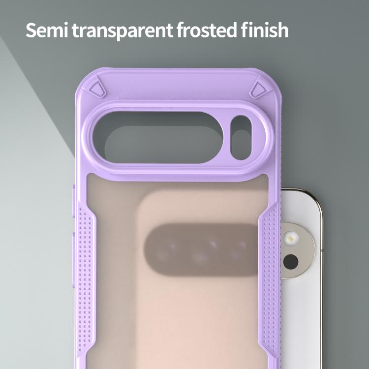 For Google Pixel 10 Pro XL Armor Glaze PC Hybrid TPU Phone Case