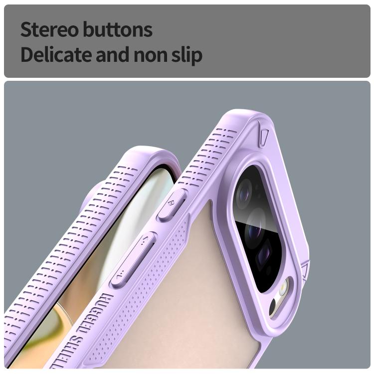 For Google Pixel 10 Pro XL Armor Glaze PC Hybrid TPU Phone Case