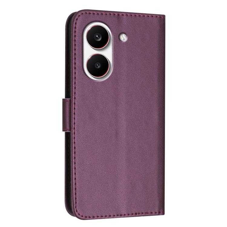 For Redmi Turbo 5 5G / Poco X8 Pro 5G Triangle Pattern Buckle Clasp Leather Phone Case