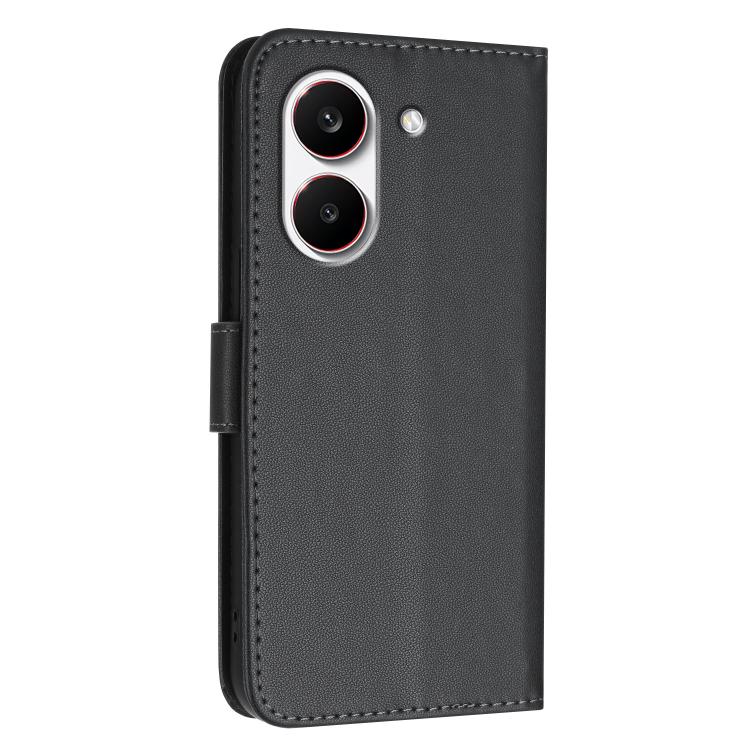 For Redmi Turbo 5 5G / Poco X8 Pro 5G Triangle Pattern Buckle Clasp Leather Phone Case