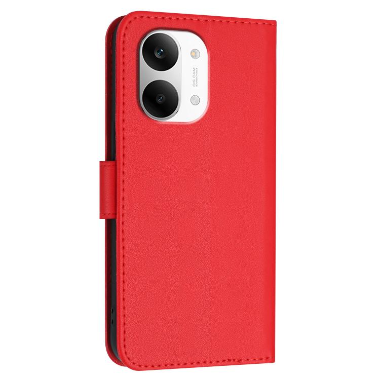 For Redmi Turbo 5 Max / Poco X8 Pro Max Triangle Pattern Buckle Clasp Leather Phone Case