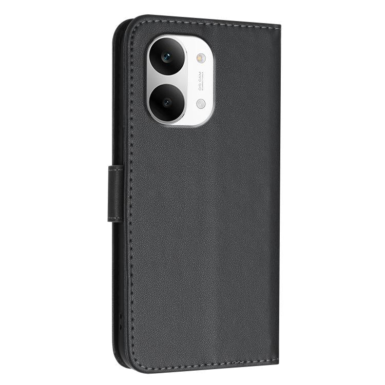 For Redmi Turbo 5 Max / Poco X8 Pro Max Triangle Pattern Buckle Clasp Leather Phone Case