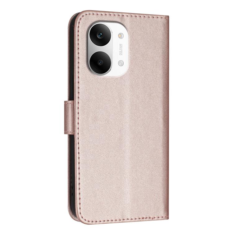 For Redmi Turbo 5 Max / Poco X8 Pro Max Triangle Pattern Buckle Clasp Leather Phone Case