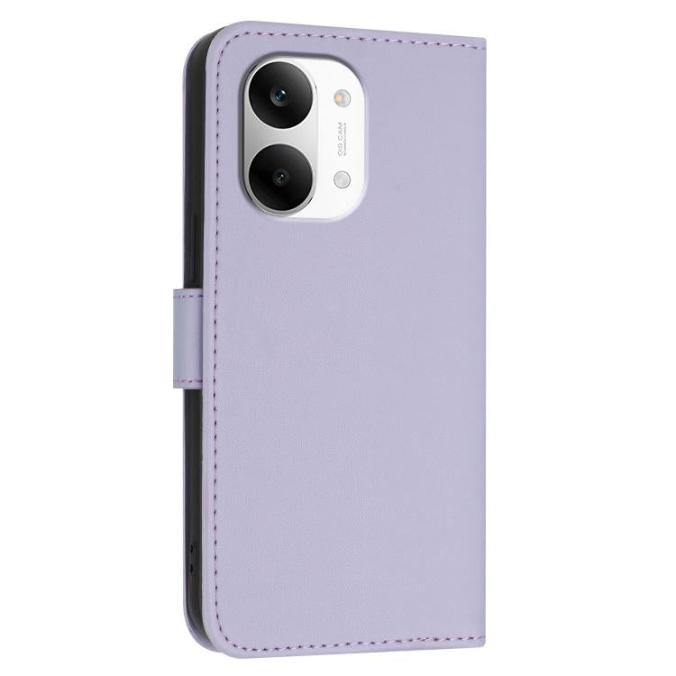 For Redmi Turbo 5 Max / Poco X8 Pro Max Triangle Pattern Buckle Clasp Leather Phone Case
