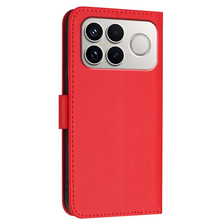 For Redmi K90 Pro Max / Poco F8 Ultra Triangle Pattern Buckle Clasp Leather Phone Case