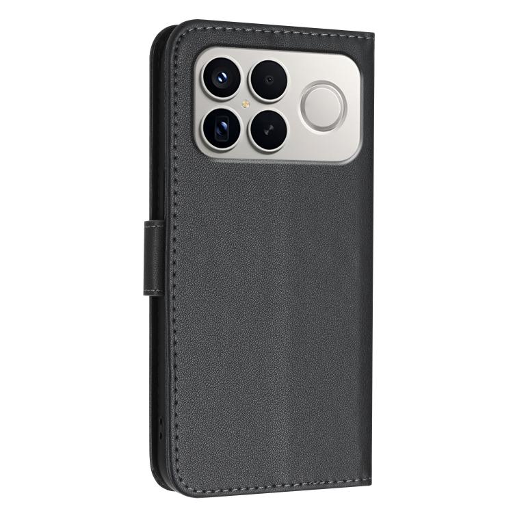 For Redmi K90 Pro Max / Poco F8 Ultra Triangle Pattern Buckle Clasp Leather Phone Case