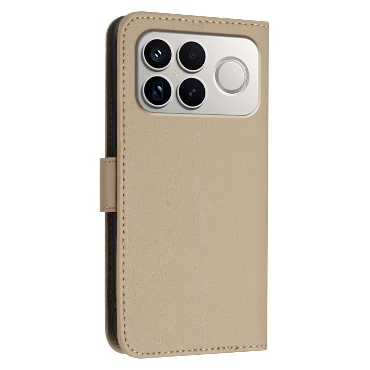 For Redmi K90 Pro Max / Poco F8 Ultra Triangle Pattern Buckle Clasp Leather Phone Case