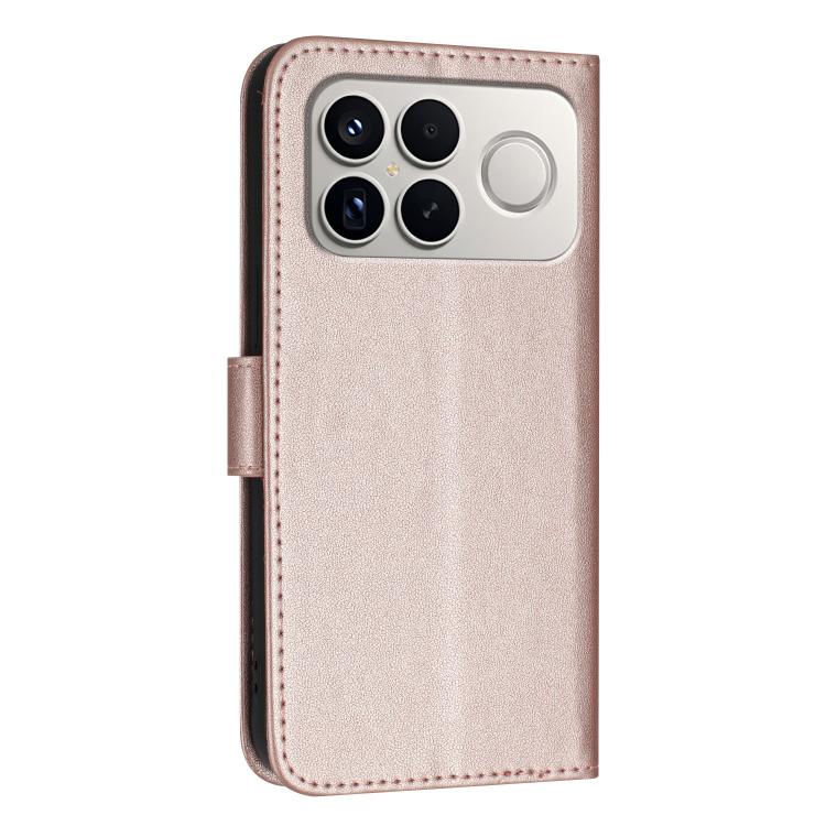 For Redmi K90 Pro Max / Poco F8 Ultra Triangle Pattern Buckle Clasp Leather Phone Case