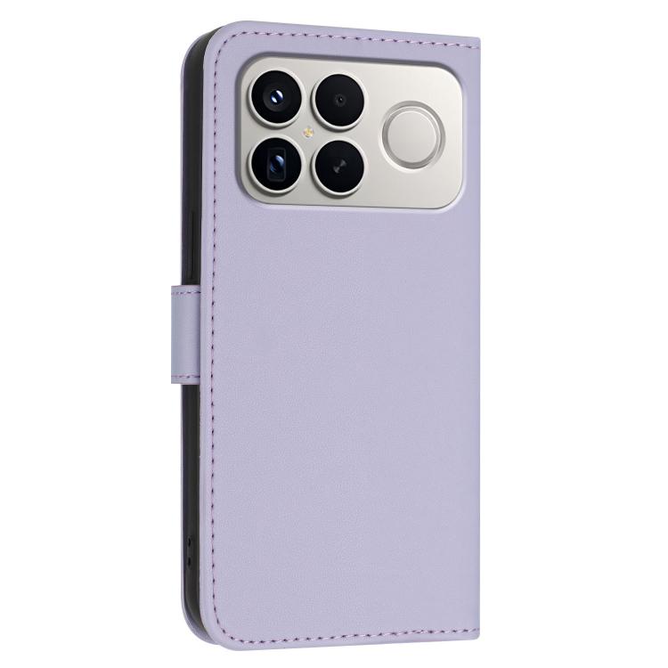 For Redmi K90 Pro Max / Poco F8 Ultra Triangle Pattern Buckle Clasp Leather Phone Case