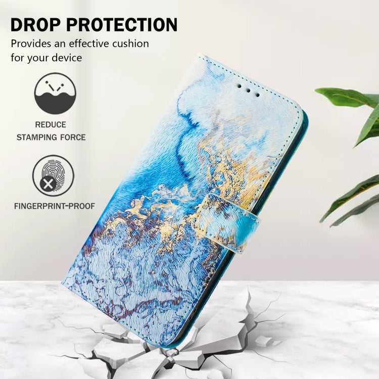 For iPhone 13 Pro Art Colored Drawing Pattern Leather Phone Case