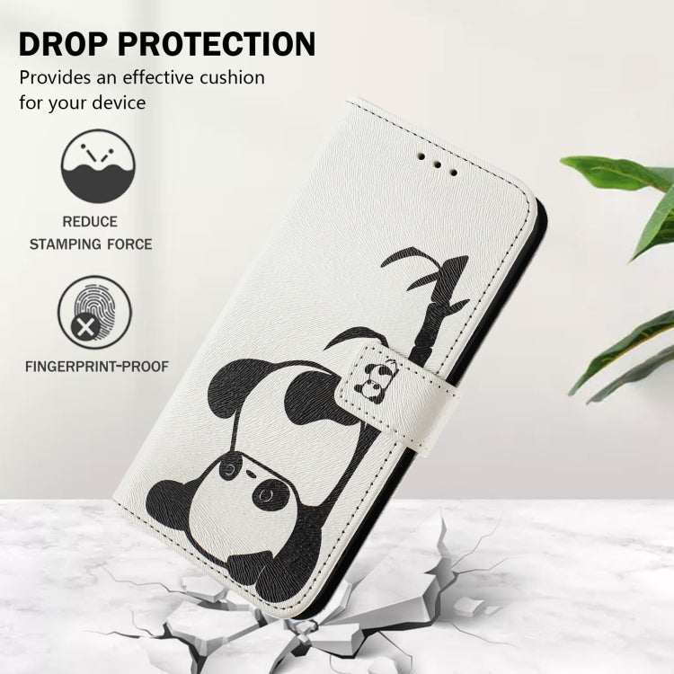 For iPhone 14 Plus Art Colored Drawing Pattern Leather Phone Case