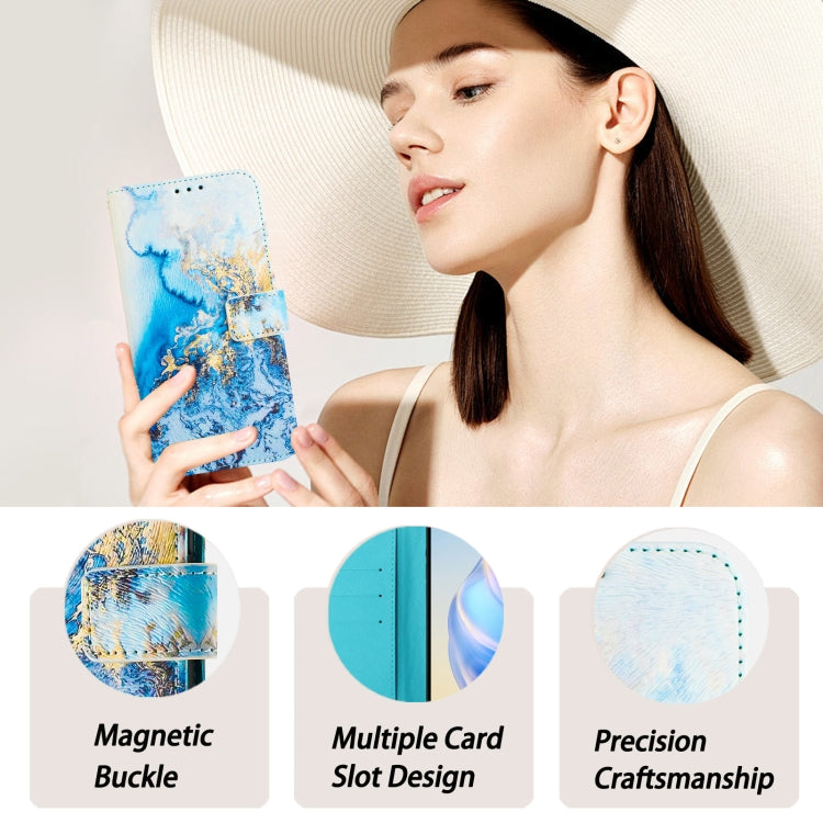 For iPhone 14 Pro Max Art Colored Drawing Pattern Leather Phone Case