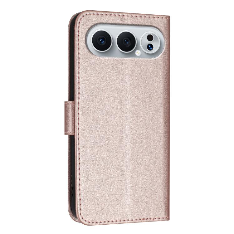 For Honor 500 / 500 Pro Global 155.8mm Triangle Pattern Buckle Clasp Leather Phone Case