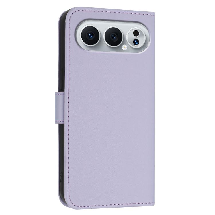 For Honor 500 / 500 Pro Global 155.8mm Triangle Pattern Buckle Clasp Leather Phone Case