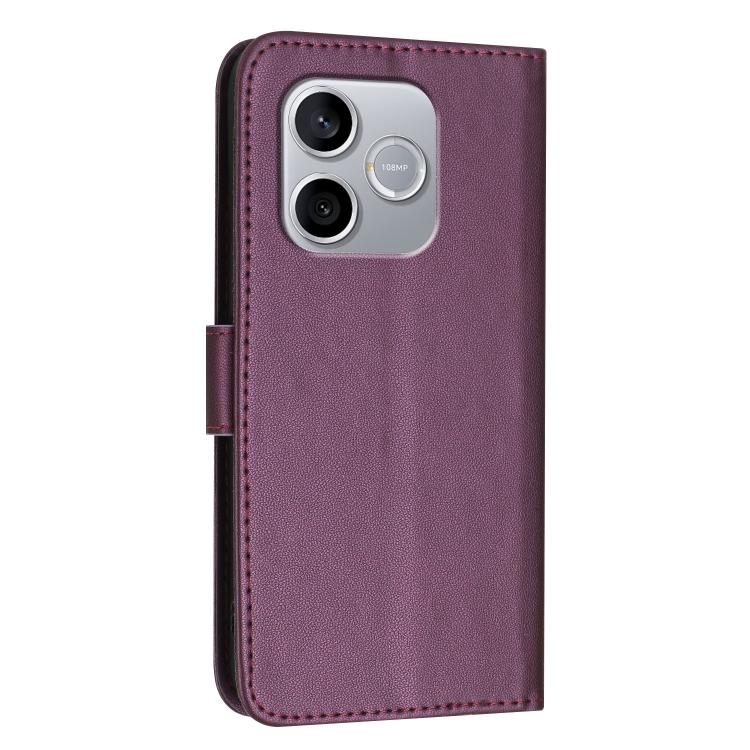 For Honor 600 Lite Global Triangle Pattern Buckle Clasp Leather Phone Case