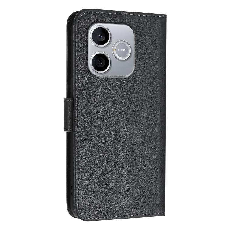 For Honor 600 Lite Global Triangle Pattern Buckle Clasp Leather Phone Case