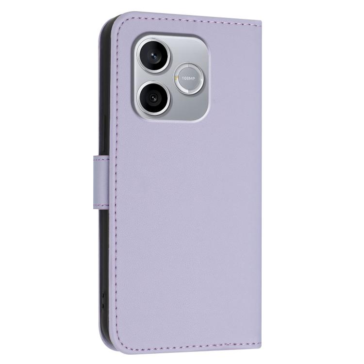 For Honor 600 Lite Global Triangle Pattern Buckle Clasp Leather Phone Case