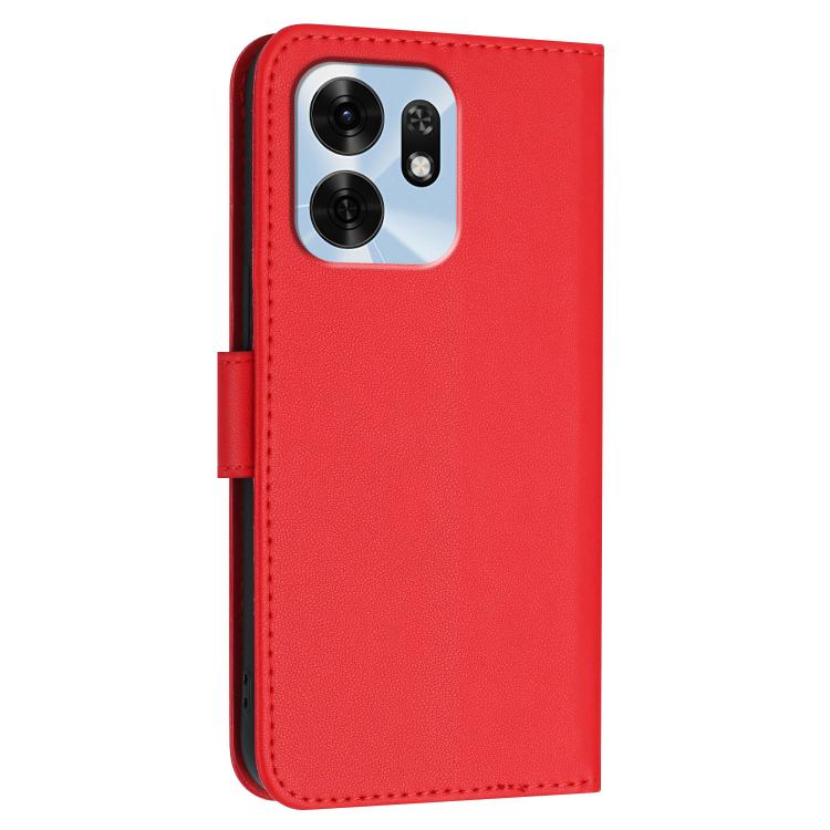 For Honor Play 60A 5G Triangle Pattern Buckle Clasp Leather Phone Case