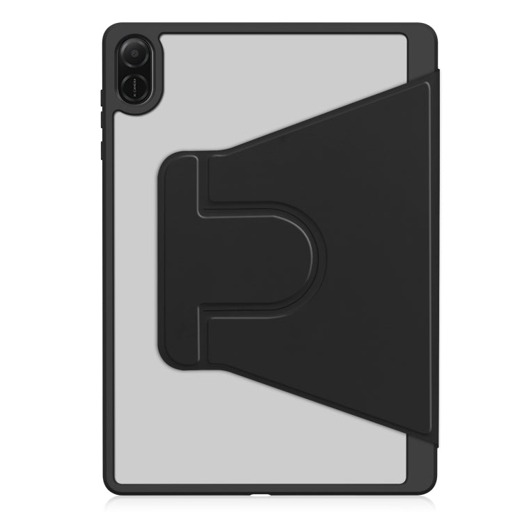 For Honor Pad X8b / X8a Tri-Fold Holder Rotation Leather Tablet Case