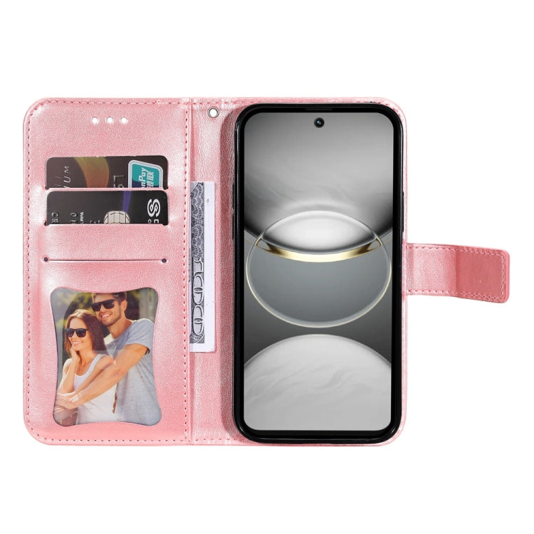 For Tecno Spark 30 4G Seven-petal Flowers Embossing Leather Phone Case