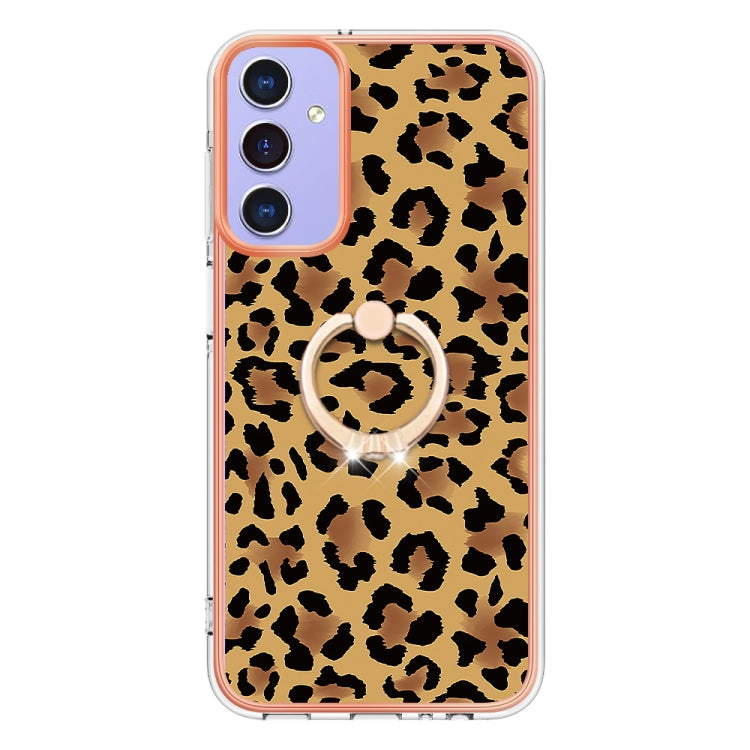 For Samsung Galaxy A16 5G Electroplating Dual-side IMD Phone Case with Ring Holder