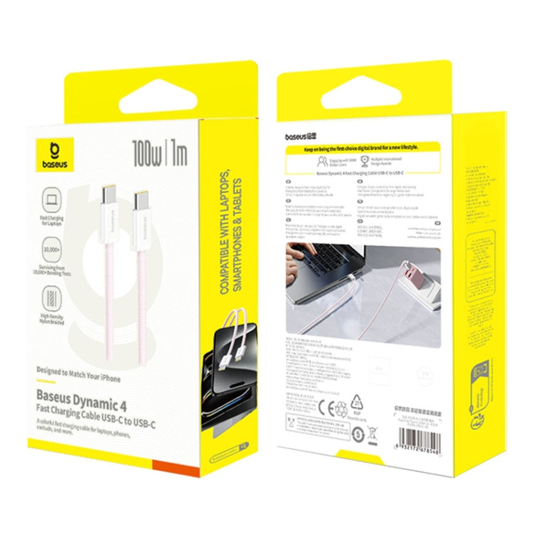 Baseus Smart Series 4 100W Type-C to Type-C Fast Charging Data Cable, Length: 1m