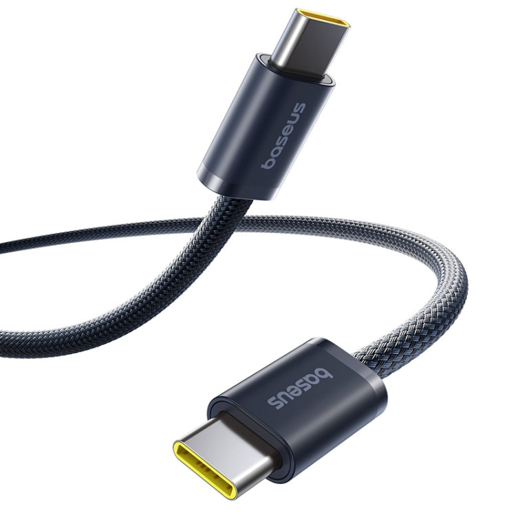 Baseus Smart Series 4 100W Type-C to Type-C Fast Charging Data Cable, Length: 1m - Black