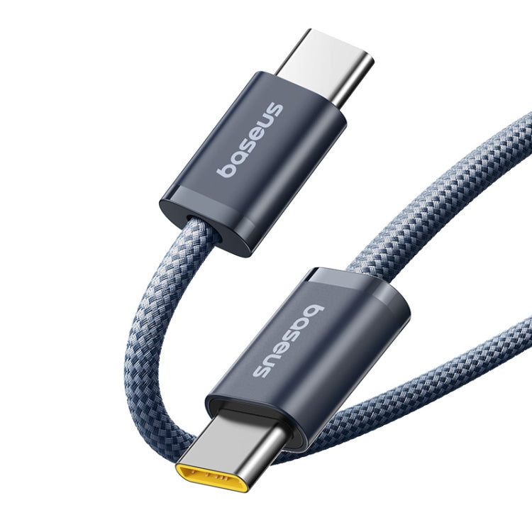 Baseus Smart Series 4 100W Type-C to Type-C Fast Charging Data Cable, Length: 1m - Black