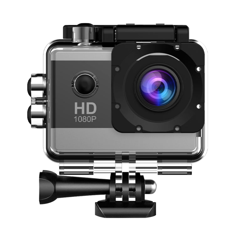 I5-358 2.0 inch IPS HD Screen Wide Angle Action Camera - Black