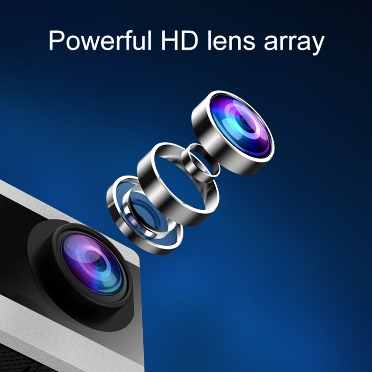 I5-358 2.0 inch IPS HD Screen Wide Angle Action Camera - Black
