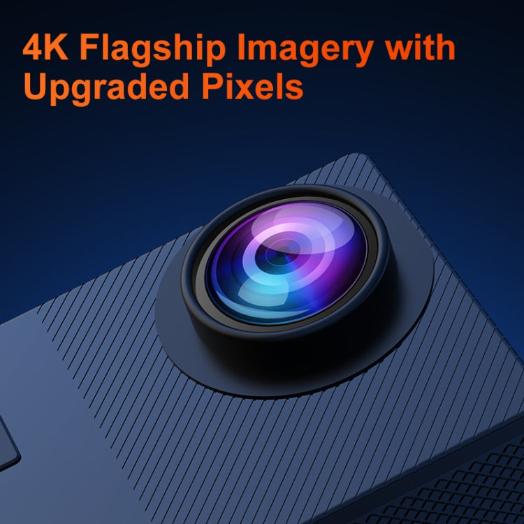 I5-359 2.0 inch IPS HD Screen Wide Angle Action Camera - Black