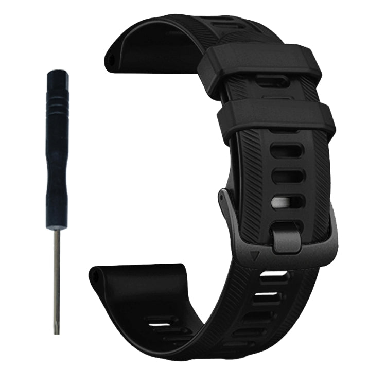 For Garmin Forerunner 955 Official Twill Silicone Watch Band
