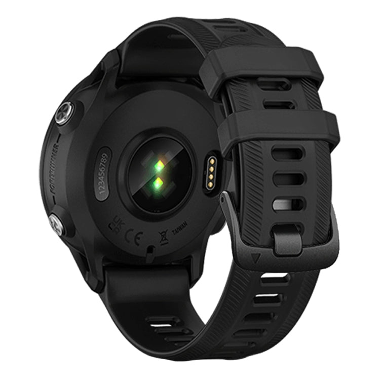 For Garmin Forerunner 955 Official Twill Silicone Watch Band