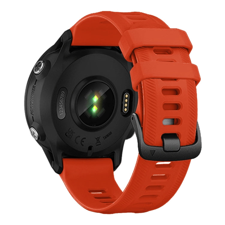 For Garmin Forerunner 955 Official Twill Silicone Watch Band